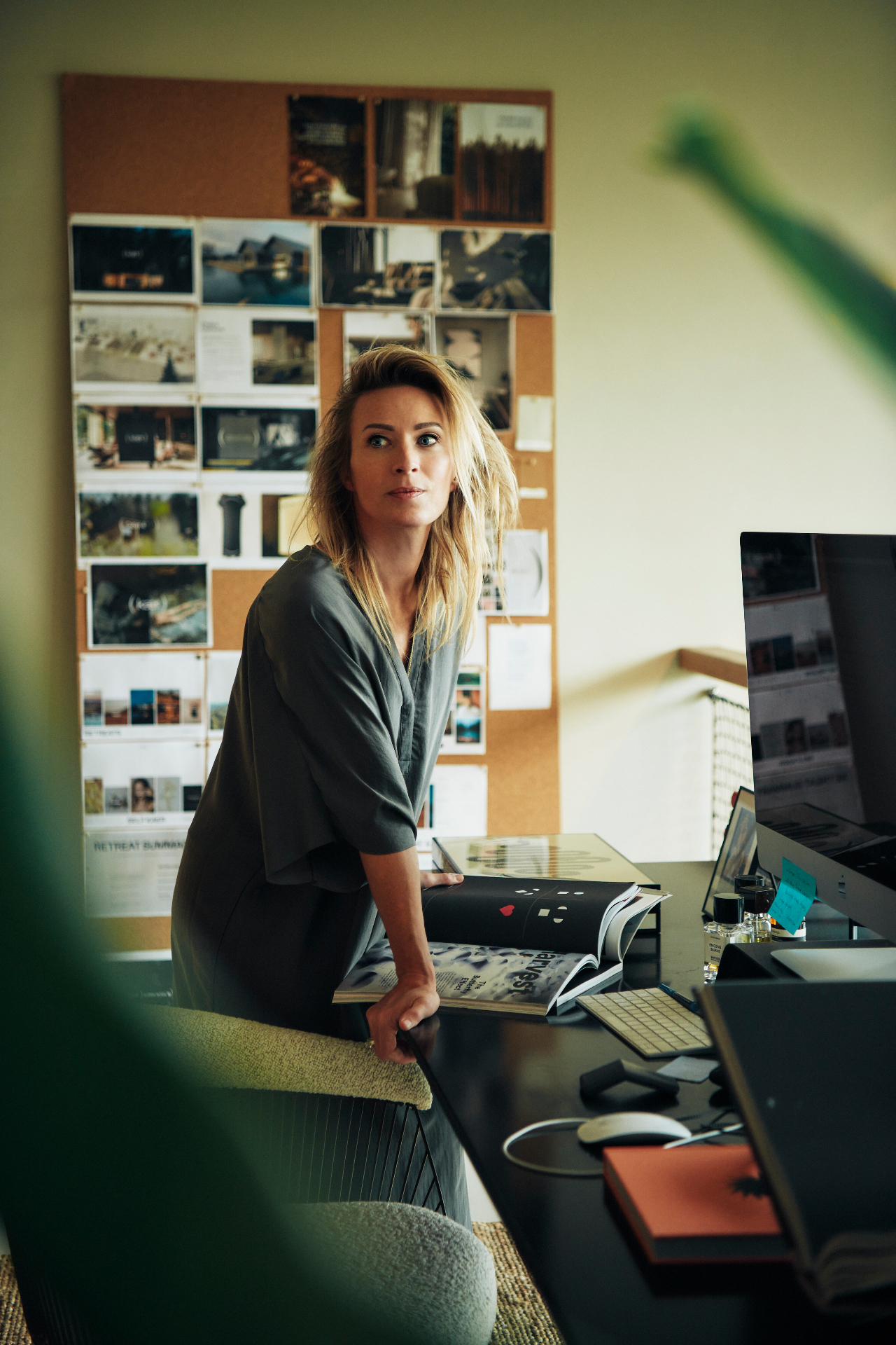 Barbara den Bak, founder of Kaer, in her studio